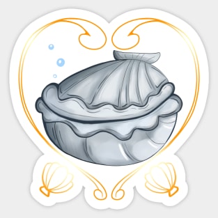 The Clam Sticker